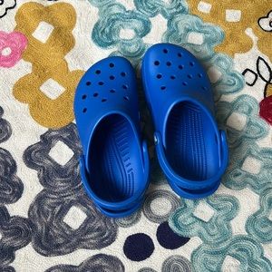 Blue Crocs